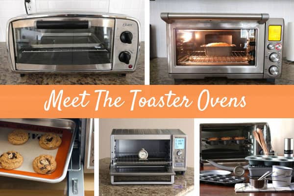 Grid of toaster ovens