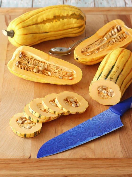 Toaster Oven Delicata Squash