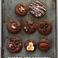 Small Batch Chocolate Cookies (8 Ways)