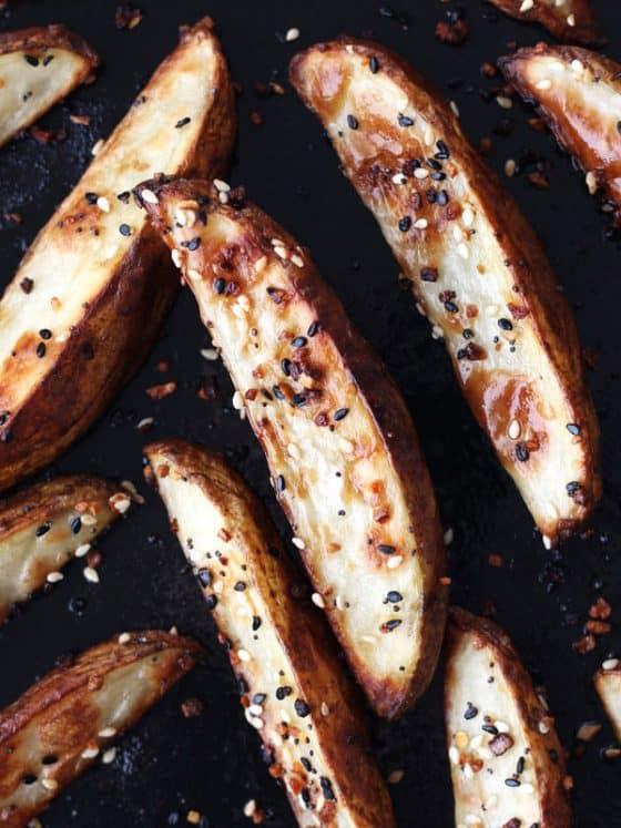 Toaster Oven Potato Wedges