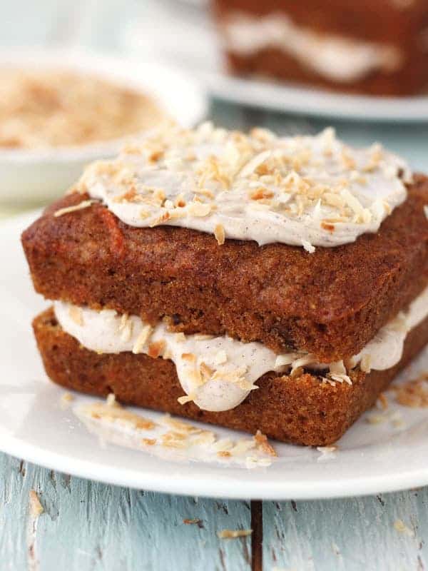 Toaster Oven Carrot Cake (Small Cake For Two)