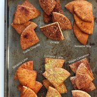 Baked Pita Chips (In 6 Awesome Healthy Flavors)