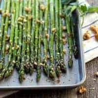 Toaster Oven Roasted Asparagus Spears