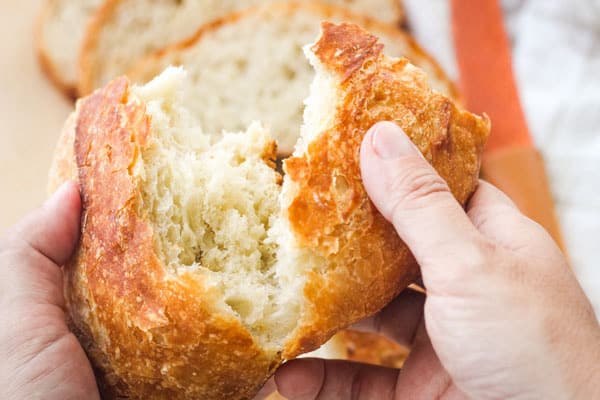 Small No Knead Bread (Easy Dutch Oven Recipe)