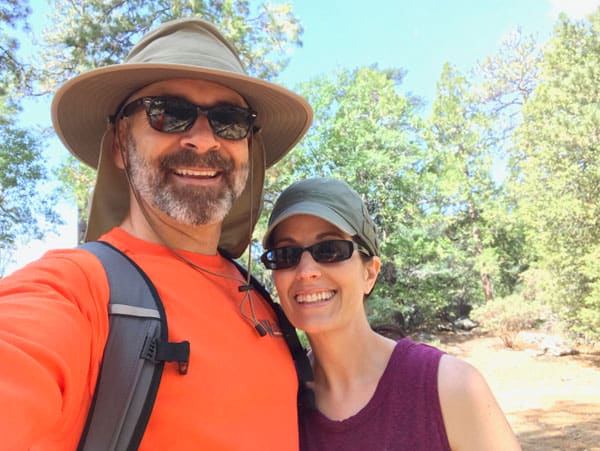 Photo from the top of the hiking trail.