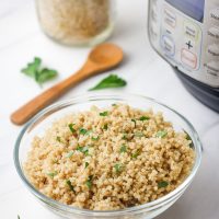 Instant Pot Mini Quinoa