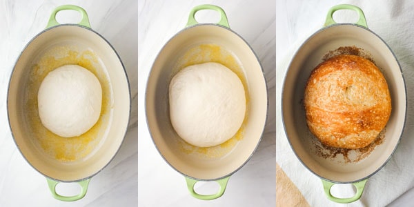 How to Bake No-Knead “Turbo” Bread in a Skillet (ready to bake in