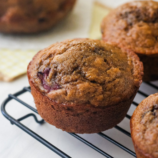 Small Batch Berry Banana Bread