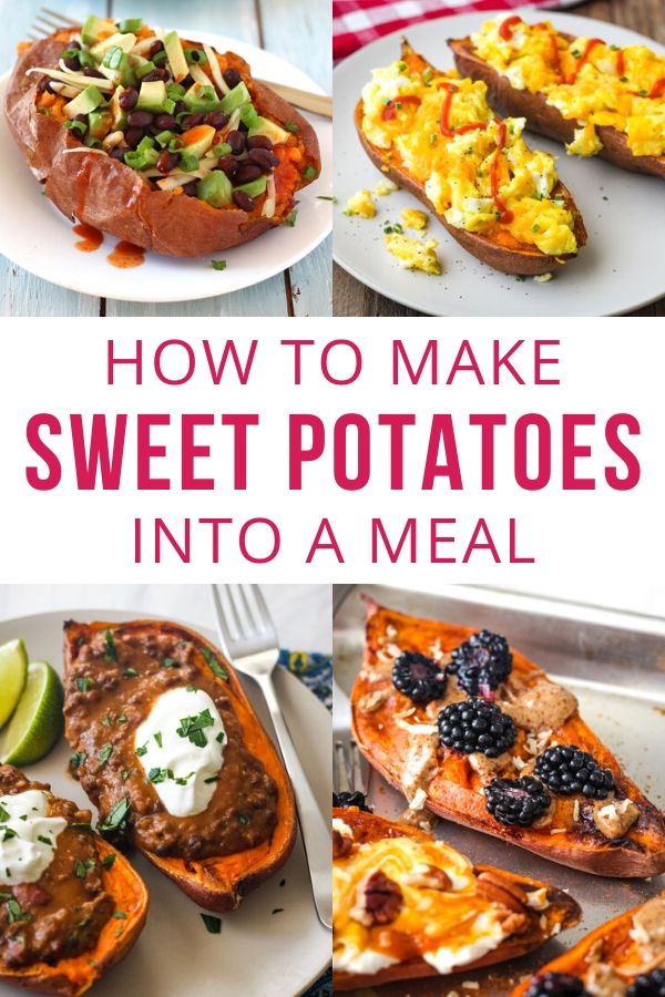 Perfect Baked Sweet Potatoes with Sweet and Savory Toppings