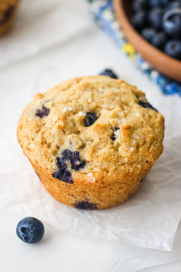 Toaster Oven Blueberry Muffins (Small Batch