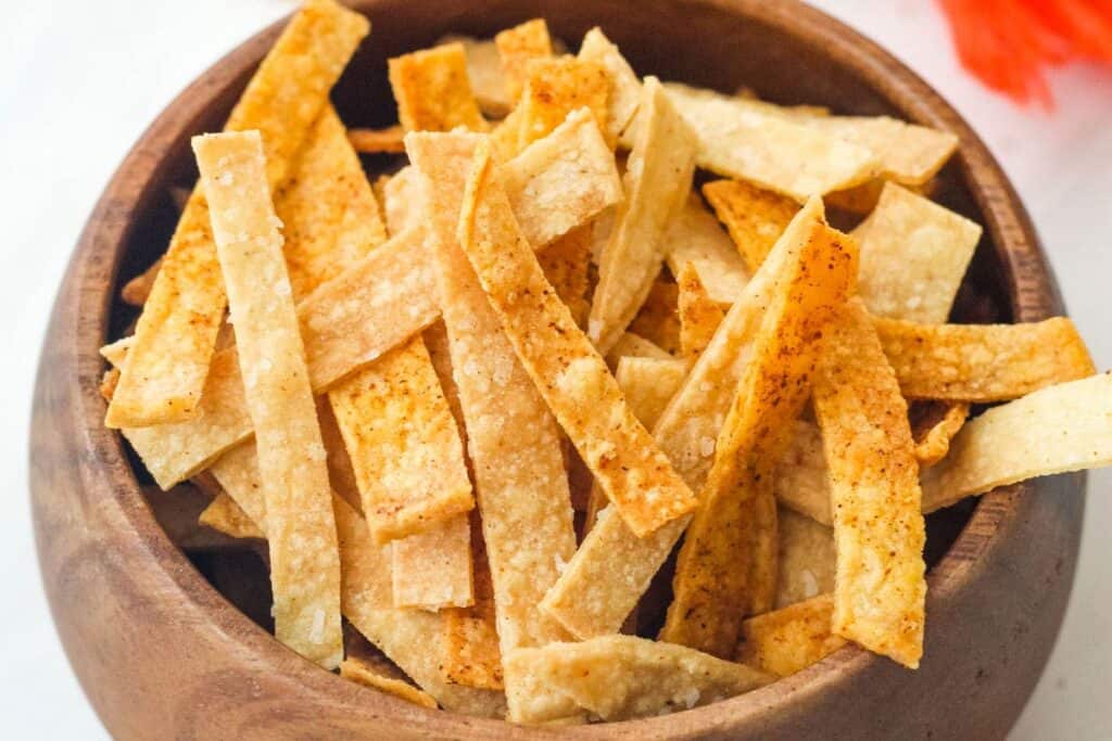 Baked Tortilla Strips