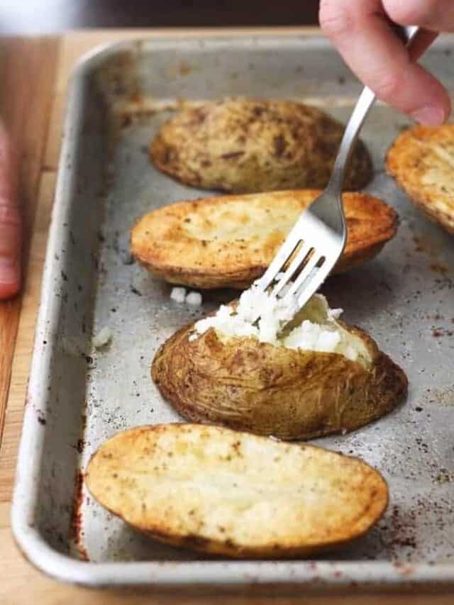 Quick Baked Potatoes Story