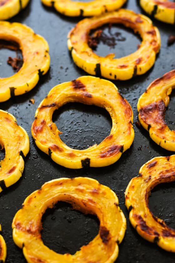 Toaster Oven Delicata Squash