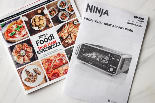 Ninja oven owner's guide and cookbook.