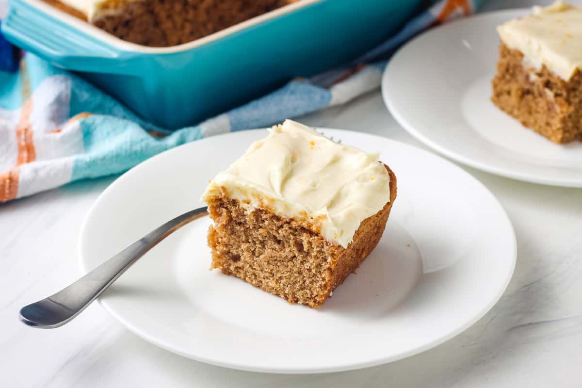 Mini Applesauce Spice Cake