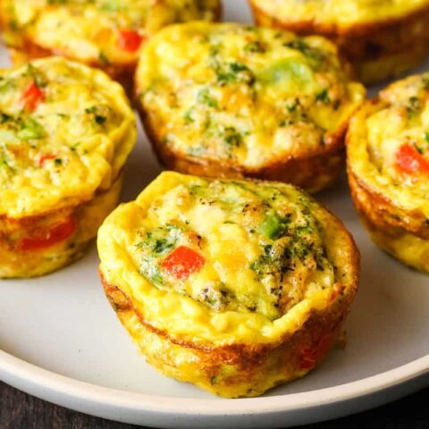 Muffin Tin Frittatas (Easy Toaster Oven Recipe)