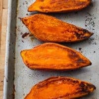 Quick Baked Sweet Potatoes