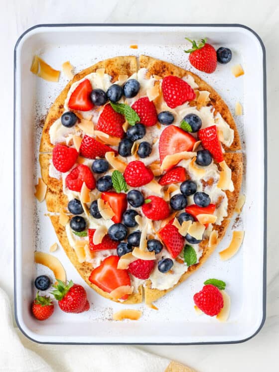 Easy Breakfast Fruit Pizza