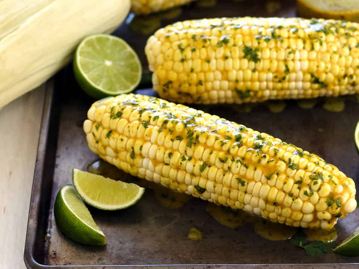 The Best Tasting Toaster Oven Baked Corn On The Cob