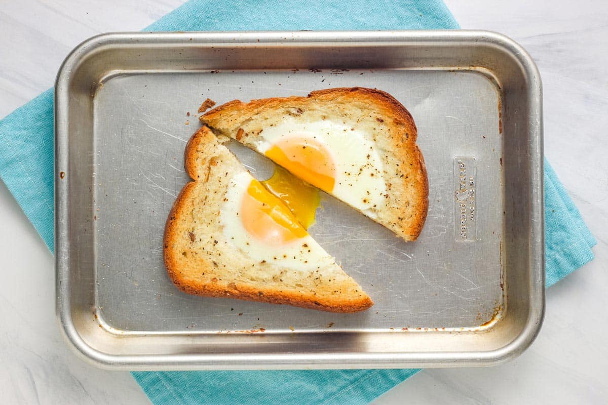 Eggs in toaster oven best sale