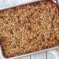 Maple Pecan Toaster Oven Granola