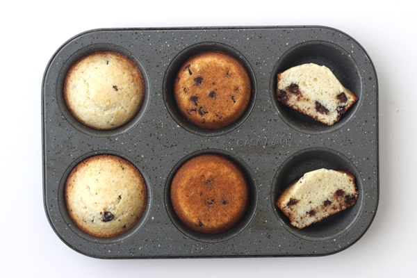 Muffins Baked in a Casaware Muffin Pan