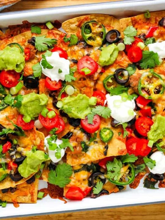 Toaster Oven Nachos